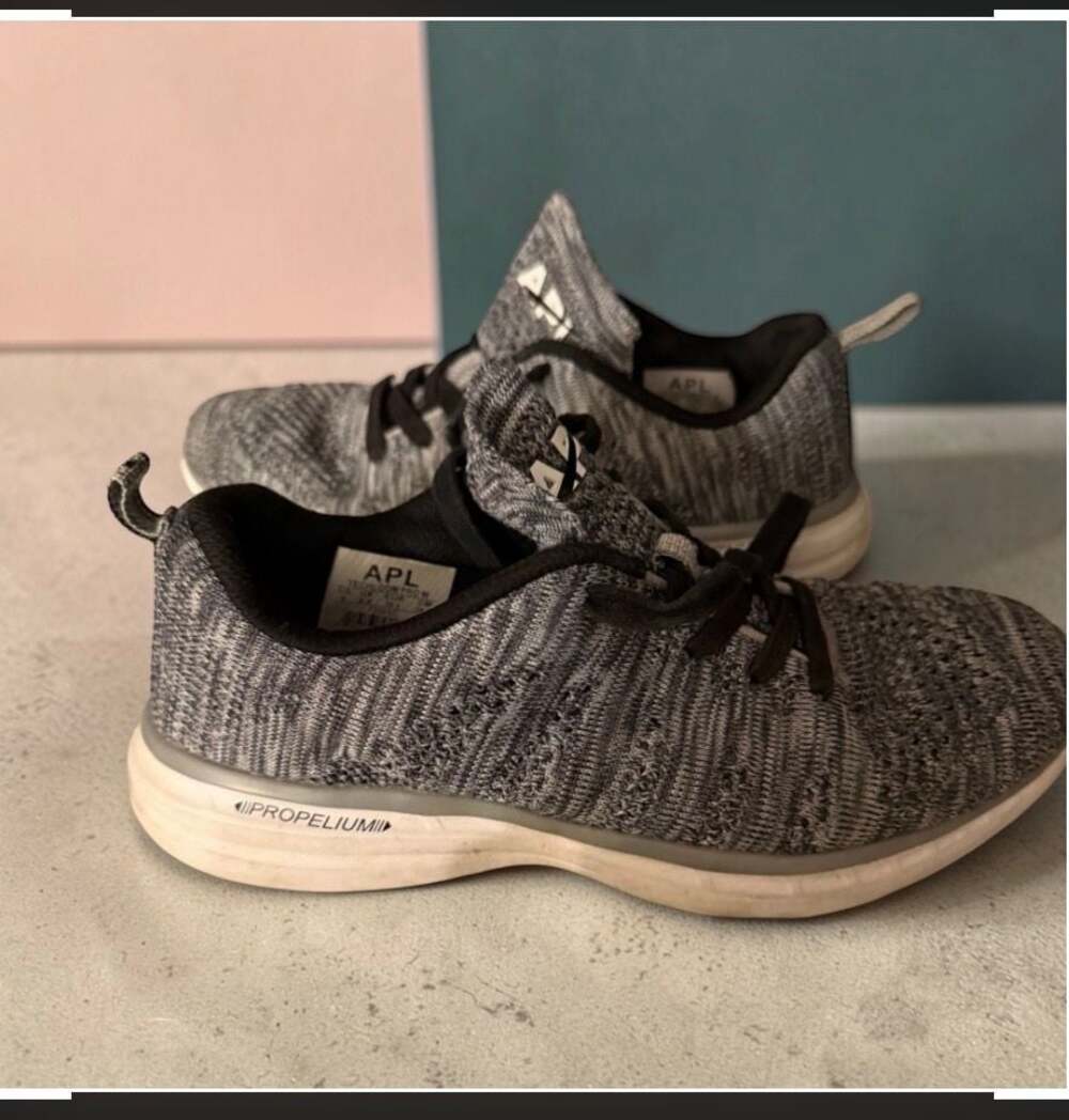 APL Athletic Propulsion Labs TechLoom Pro Sneakers Gray Size 8